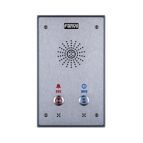 Fanvil i12-N-02P интерком, накладной, внешний, IP65, IK10, 2 кнопки